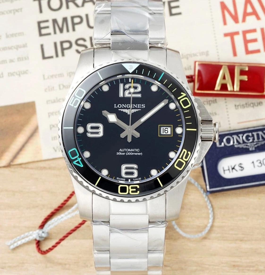 AF Factory Longines Concas L3.781.4.59.6 1:1 Best Edition Replica Watch